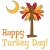 Buy Happy Turkey Day Palmetto Moon T-Shirts, Apparel, and Gifts